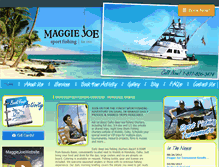 Tablet Screenshot of maggiejoe.com